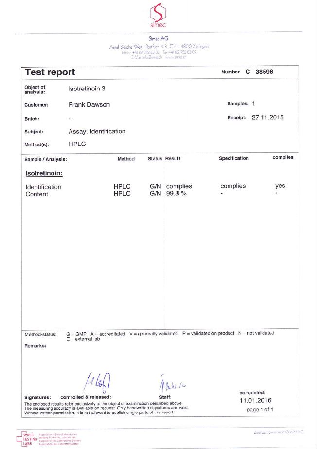 Pharmacom Labs - Analysis Site